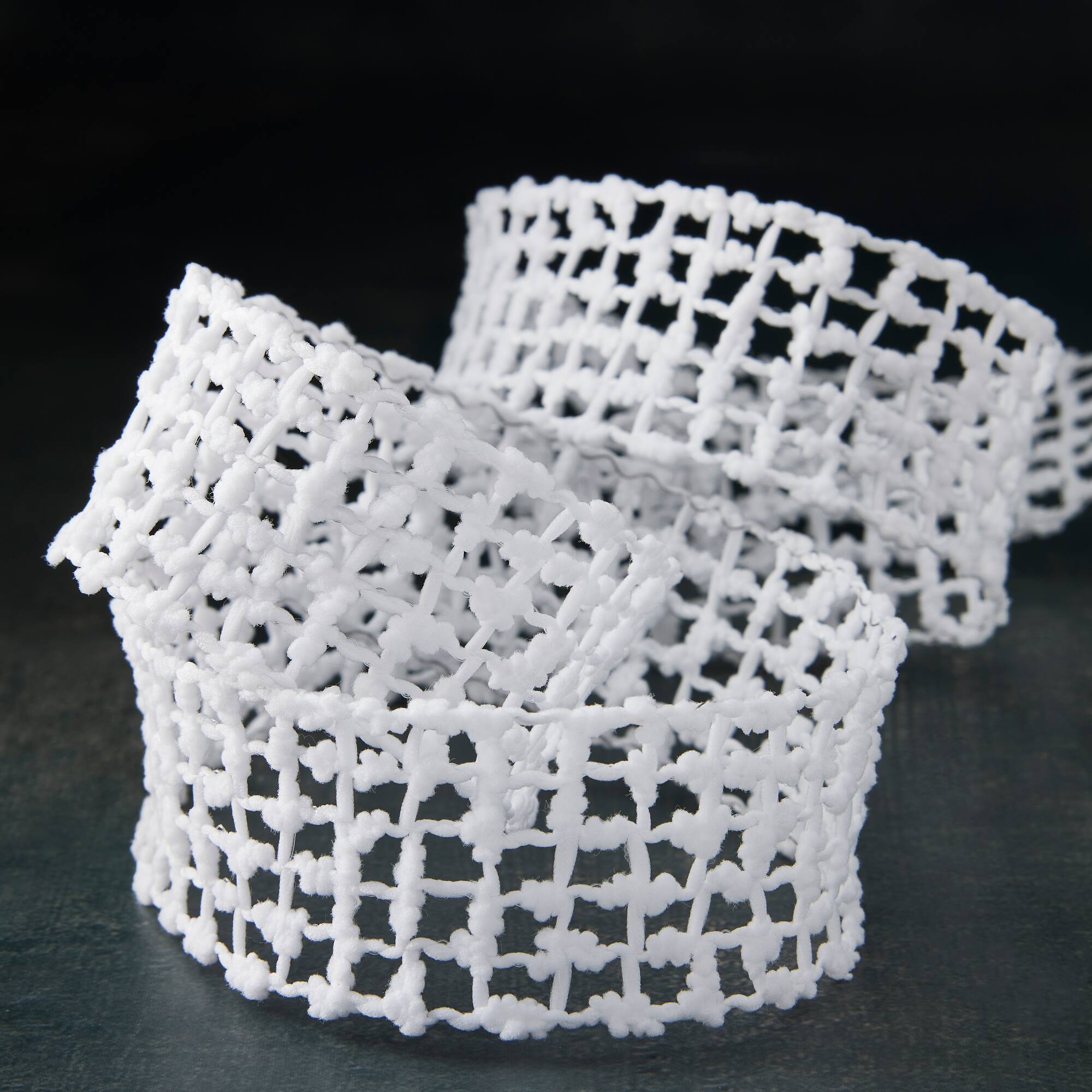 1.5'' x 3yd. Wired Knit Check Ribbon by Celebrate It®